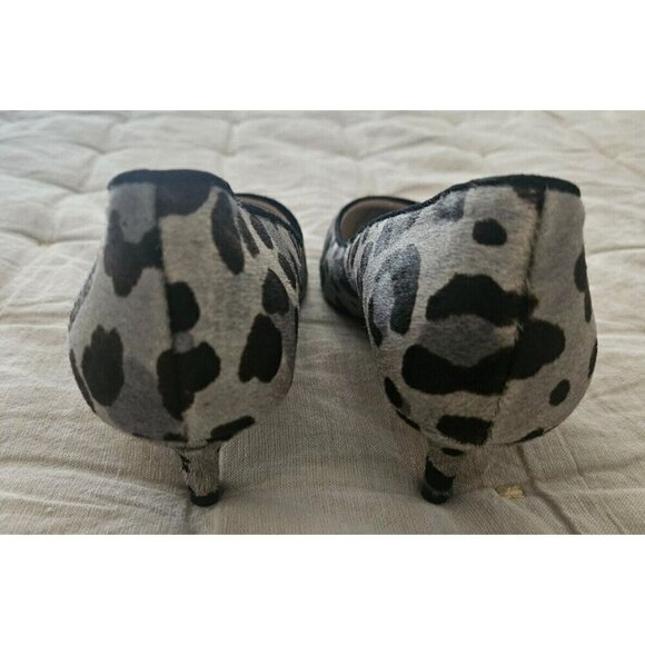 Cole Haan Leather Vesta Pump Animal Print Kitten Heel Size 6B - Picture 5 of 6